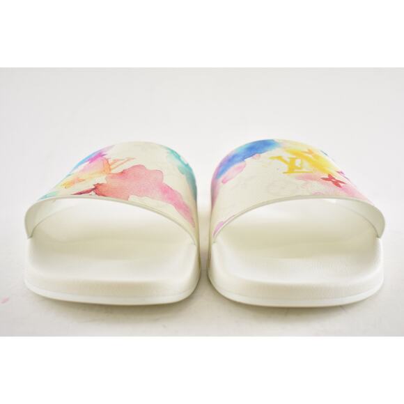 Louis Vuitton Waterfront Mule Watercolor Monogram Slide Sandal UK 9 US 10 11 - Picture 8 of 16